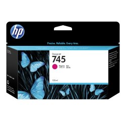 HP 745 - magenta - original - DesignJet - ink cartridge