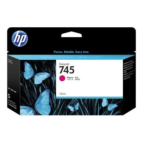 HP 745 - magenta - original - DesignJet - ink cartridge