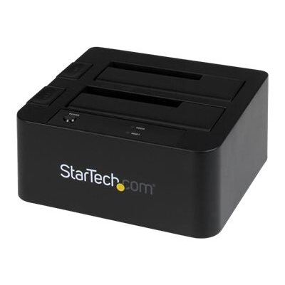 StarTech.com Station d'accueil USB 3.0 / eSATA pour 2 disques durs SATA III de 2,5 / 3,5 - Dock HDD / SSD avec UASP