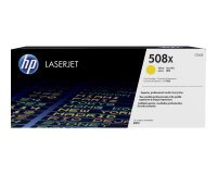 HP 508X - High Yield - yellow - original - LaserJet - toner cartridge (CF362X)