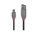 Lindy Câble USB 2.0 type A vers Mini-B, Anthra Line, 3m