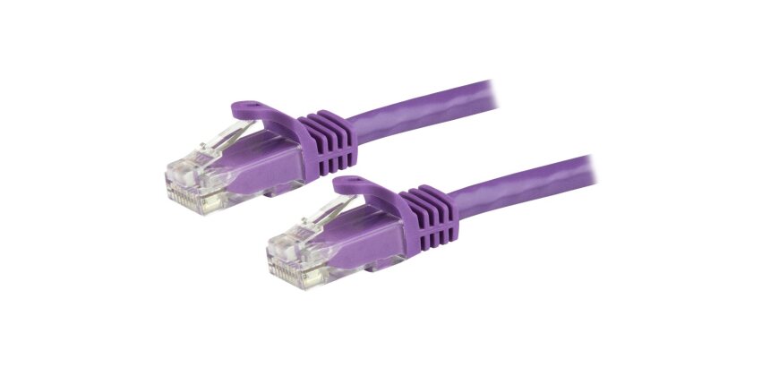 StarTech.com Cordon de raccordement UTP CAT6 (1,5 m) sans crochet - Câble patch RJ45 - Violet