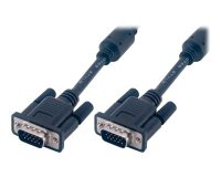 MCL MC340B/15P-10M câble VGA VGA (D-Sub) Noir