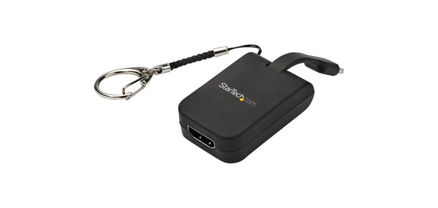 StarTech.com Adaptateur USB Type-C vers HDMI 4K porte-clés