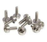 StarTech.com Paquet de 100 Vis et Ecrous Cages M5 pour Rack ou Armoire Serveur