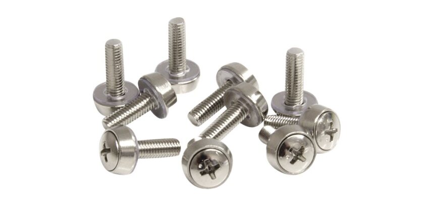 StarTech.com Paquet de 100 Vis et Ecrous Cages M5 pour Rack ou Armoire Serveur