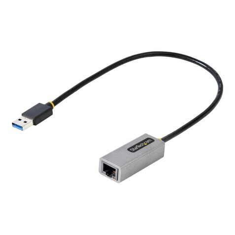 StarTech.com Adaptateur Réseau USB 3.0 à Gigabit Ethernet - 10/100/1000 Mbps, USB à RJ45, Adaptateur USB 3.0 à LAN, Adaptateur USB 3.0 Ethernet (GbE), Câble de Raccordement de 30cm, Installation Sans Pilote
