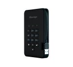 iStorage diskAshur2 256-bit 2TB USB 3.2 secure encrypted hard drive - Black IS-DA2-256-2000-B