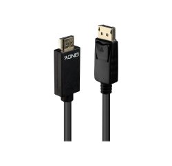 Lindy Câble adaptateur DisplayPort vers HDMI 4K30Hz, 2m