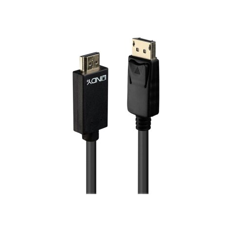 Lindy 36922 câble vidéo et adaptateur 2 m DisplayPort HDMI Type A (Standard) Noir