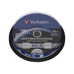 Verbatim M-Disc - BD-R x 10 - 25 GB - opslagmedia