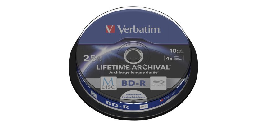 Verbatim M-Disc - BD-R x 10 - 25 GB - opslagmedia
