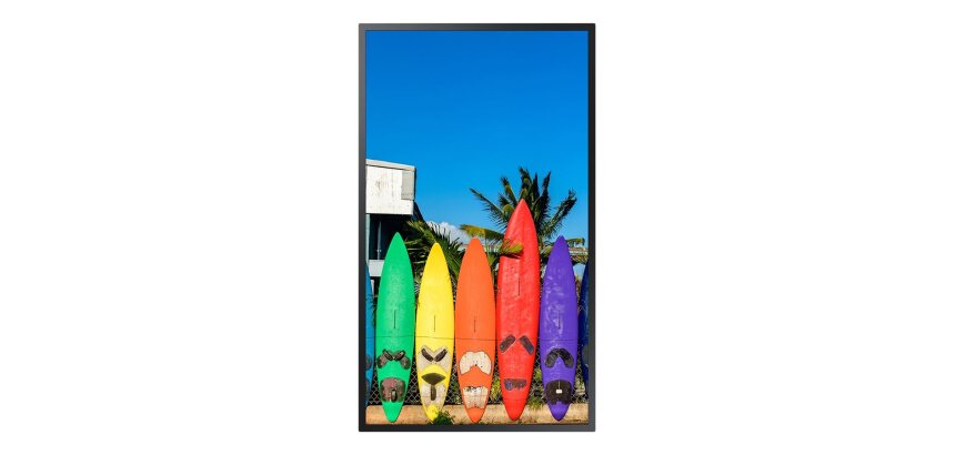 Samsung OM46B Écran plat de signalisation numérique 116,8 cm (46") LCD Wifi 4000 cd/m² Full HD Noir Tizen 5.0 24/7