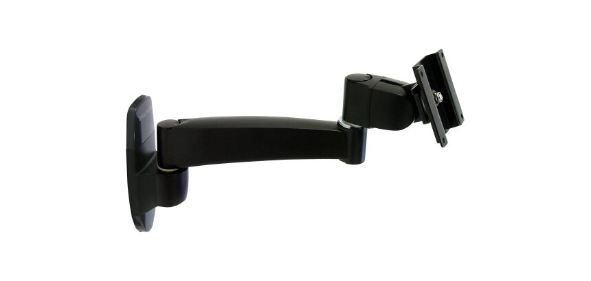 Ergotron 200 Series Wall Mount Arm, 1 Extension 61 cm (24") Mur Noir
