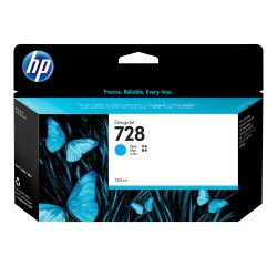 Ink cartridge HP 728 DesignJet original 130 ml separate colours