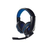 Steelplay HP41 Casque Avec fil Arceau Jouer Noir, Bleu