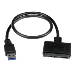 StarTech.com Adaptateur USB 3.0 vers SATA III pour DD / SSD SATA 2,5" avec UASP