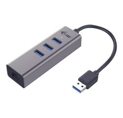 i-tec Metal USB 3.0 HUB 3 Port + Gigabit Ethernet Adapter