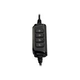 MCL CSQ-M/USB écouteur/casque avec fil arceau USB-A - Noir