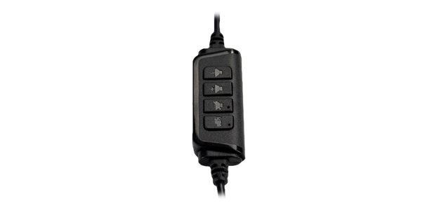 MCL CSQ-M/USB écouteur/casque avec fil arceau USB-A - Noir