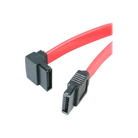 StarTech.com Câble Serial ATA (SATA) vers SATA à angle gauche 30 cm