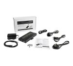 StarTech.com Hub Série 8 Ports USB vers RS232/RS485/RS422 - Convertisseur Industriel USB 2.0 vers DB9 - IP30 - Hub Série Métallique Montable sur Rail DIN - Protection ESD 15kV