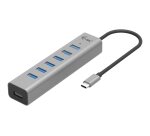 i-tec USB-C/USB-A Charging Metal HUB 7 Port