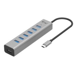 i-tec USB-C/USB-A Charging Metal HUB 7 Port