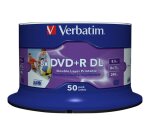 Verbatim - DVD+R DL x 50 - 8.5 GB - opslagmedia