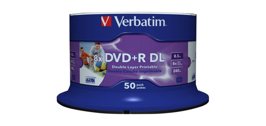 Verbatim - DVD+R DL x 50 - 8.5 Go - support de stockage