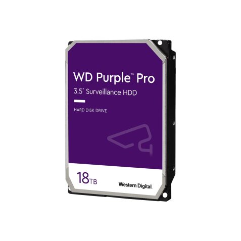 Western Digital Purple Pro disque dur 18 To 7200 tr/min 512 Mo 3.5" Série ATA III