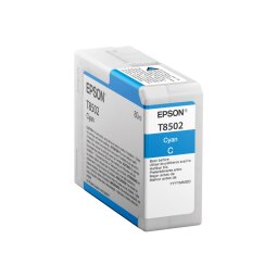 Epson T850200 - mit hoher Kapazität - Cyan - original - Tintenpatrone