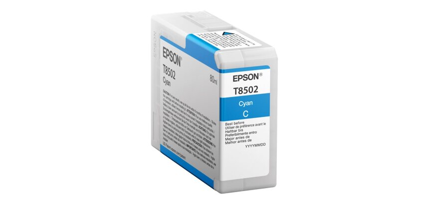 Epson T850200 - mit hoher Kapazität - Cyan - original - Tintenpatrone