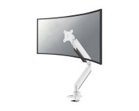 Neomounts NM-D775WHITEPLUS Support d'écran à fixer 10-49" - ressort à gaz - Topfix - arrêt 180°