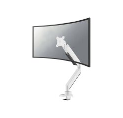 Neomounts NM-D775WHITEPLUS Support d'écran à fixer 10-49" - ressort à gaz - Topfix - arrêt 180°