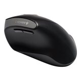 CHERRY MW 4500 Souris ergonomique sans fil, pour droitiers, inclinée à 45°, noir, USB