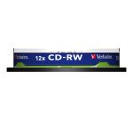 Verbatim CD-RW 12x 700 Mo 10 pièce(s)