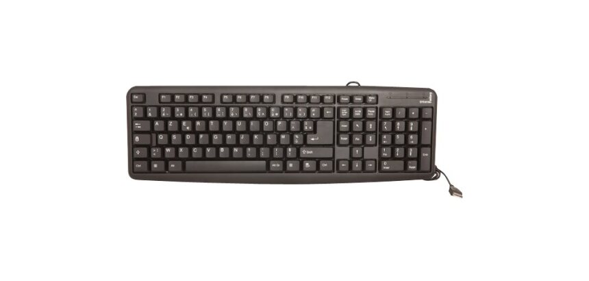 Urban Factory KBX55UF clavier USB AZERTY Français Noir