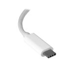 StarTech.com Adaptateur USB C vers Gigabit Ethernet - Blanc - Adaptateur Réseau LAN USB 3.0 vers RJ45 - USB Type C vers Ethernet