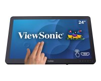 Viewsonic TD2430 écran plat de PC 59,9 cm (23.6") 1920 x 1080 pixels Full HD LCD Écran tactile Multi-utilisateur Noir
