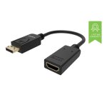 Vision TC-DPHDMI/BL câble vidéo et adaptateur HDMI Type A (Standard) DisplayPort Noir