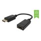 Vision TC-DPHDMI/BL câble vidéo et adaptateur HDMI Type A (Standard) DisplayPort Noir