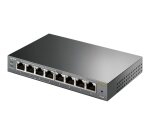TP-Link TL-SG108PE Géré L2 Gigabit Ethernet (10/100/1000) Connexion Ethernet, supportant l'alimentation via ce port (PoE) Noir