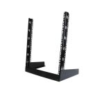 StarTech.com Rack de Bureau Noir à Cadre Ouvert 12 U 19" - Rack 2 Montants 19 Pouces