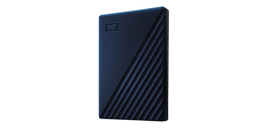 Western Digital My Passport for Mac disque dur externe 2 To USB Type-A / USB Type-C 3.2 Gen 1 (3.1 Gen 1) Bleu