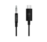 Belkin RockStar™ 3.5mm Audio Cable with USB-C™ Connector câble audio USB C 3,5mm Noir
