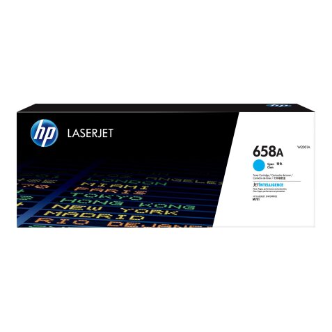 HP 658A - Cyan - original - LaserJet - Tonerpatrone (W2001A)