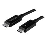 StarTech.com Câble Thunderbolt 3 (20 Gb/s) USB-C de 1 m - Compatible Thunderbolt, USB et DisplayPort - M/M