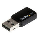 StarTech.com Mini adaptateur USB 2.0 réseau sans fil AC600 double bande - Clé USB WiFi 802.11ac 1T1R