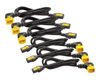 APC NetShelter - Kit cordon d'alimentation - Connecteurs à 90° - 1,83m